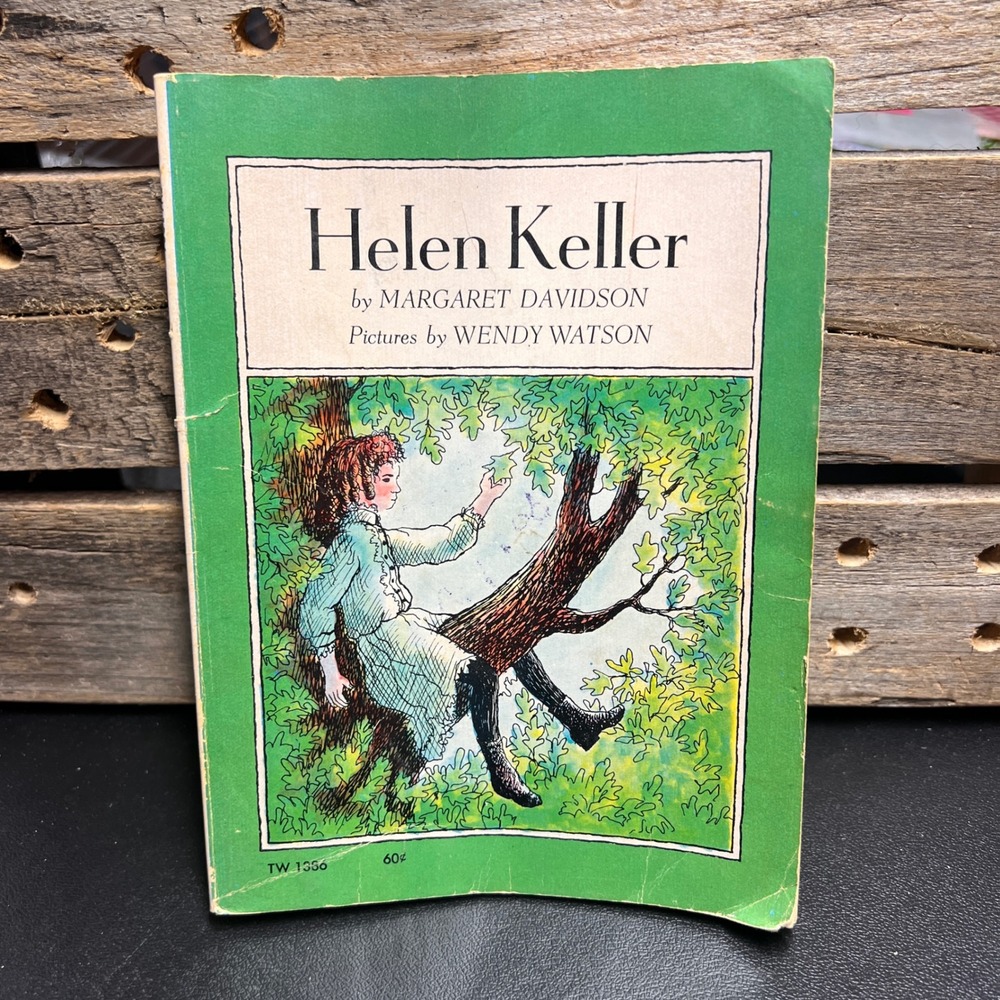 Helen Keller by Margaret Davidson Vintage 1969 Scholastic Paperback TW 1356